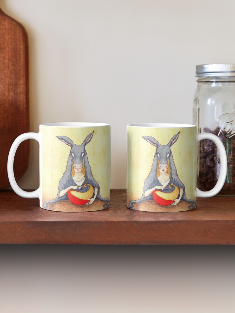 Mug Peau d'Âne par l'illustratrice française Lucy Dreams. © Sophie GALINIER WHEELER alias Lucy Dreams en vente sur LucyDreams.redbubble.com